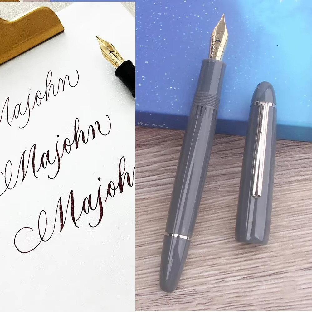 Fountain Pen Calligraphy Flex Nib - MAJOHN P139/P138/P136 ピストン万年筆ソフト弾性フレックスペン先 0.4-2.0 ミリメートルラインバリエーションクリエイティブ書道修正ペン