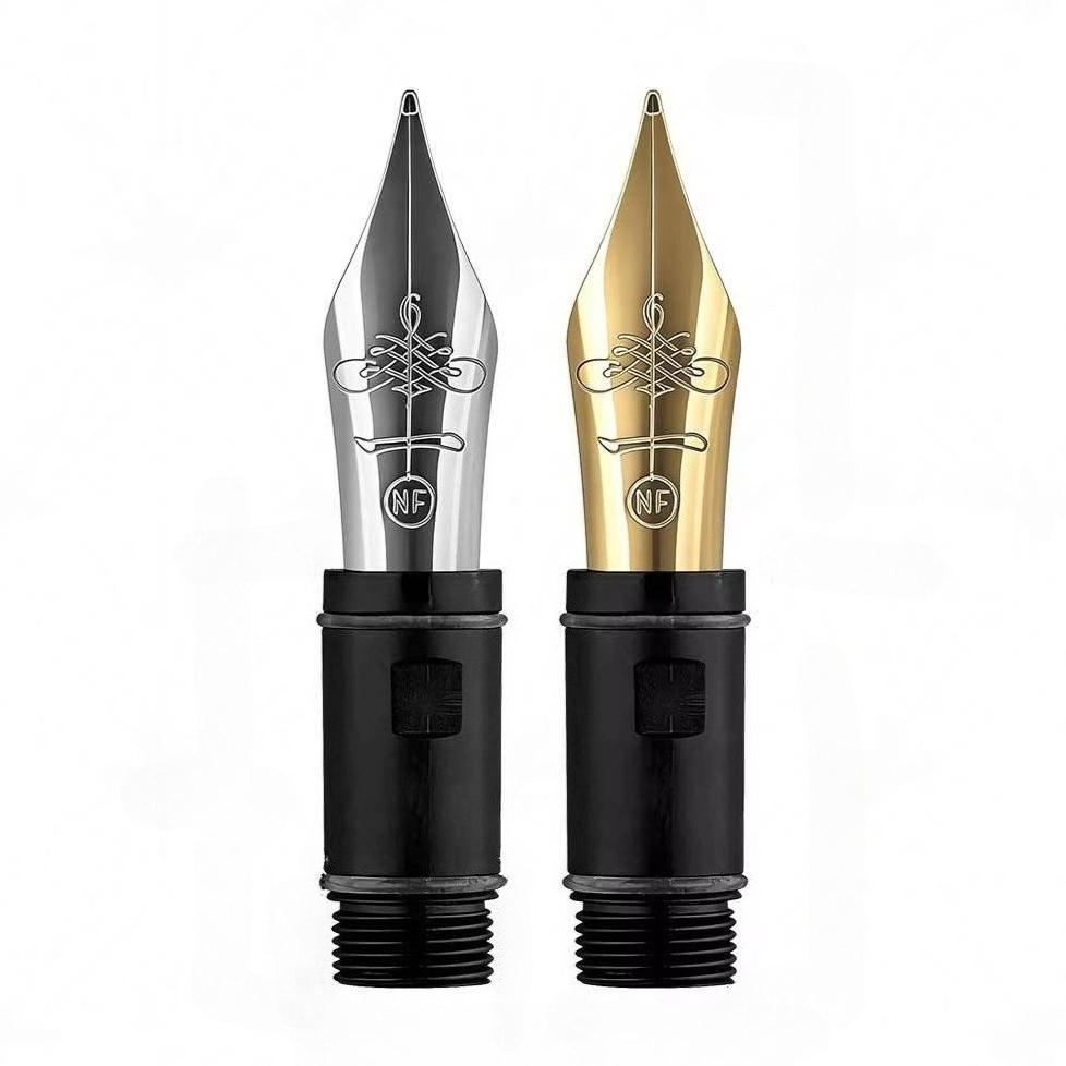 Fountain Pen Calligraphy Flex Nib - MAJOHN NO.6 ソフトフレックス ロングナイフ型 替えペン先 NF