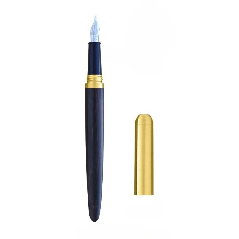 新しい BALAOYE 812 金属木製ロッド万年筆ステンレ - Fountain Pen Calligraphy Flex Nib のレビューと価格