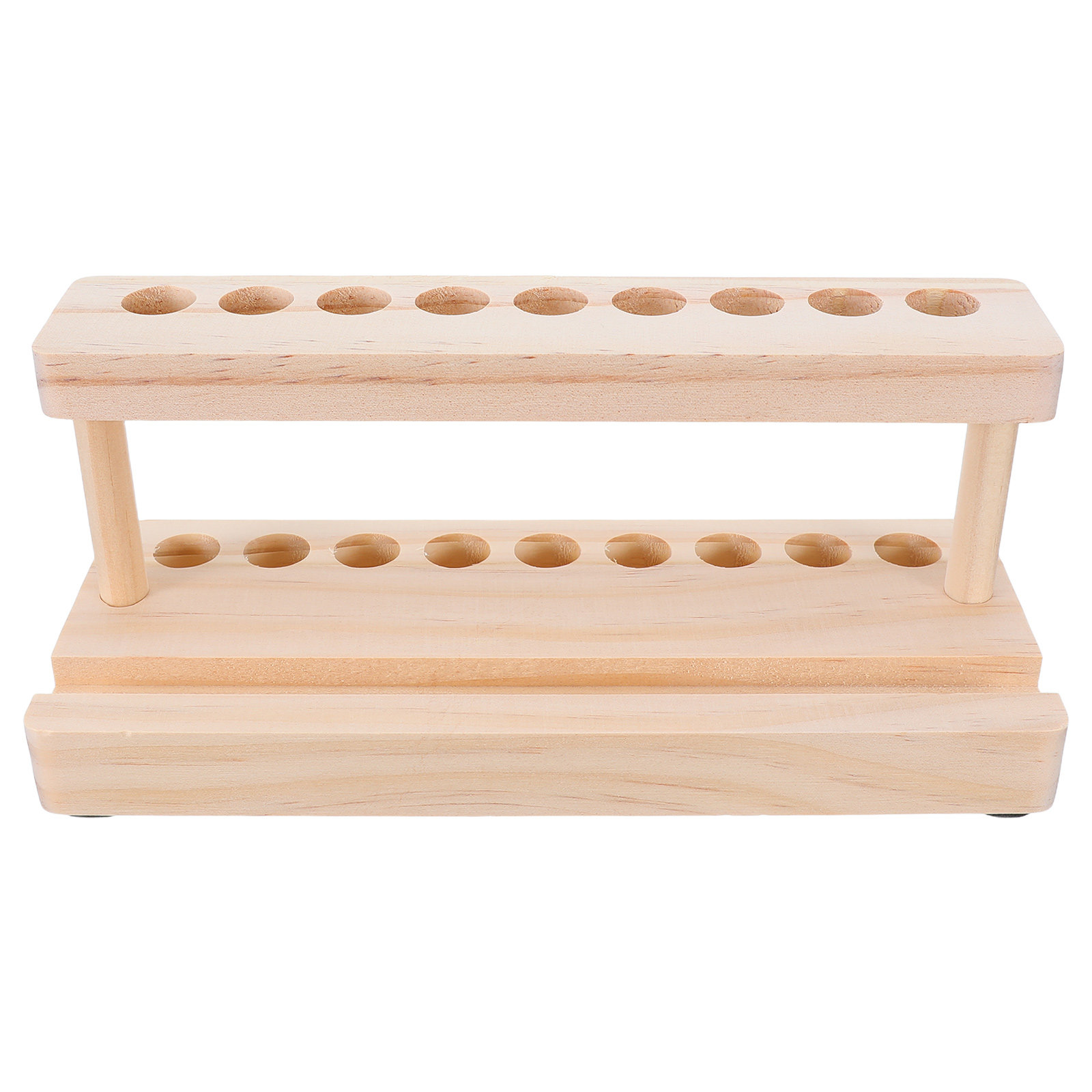 木製のスマートフォンスタンド兼ペン立て。自然な木目が美しいデ - Wooden Fountain Pen Desk Stand Holder のレビューと価格