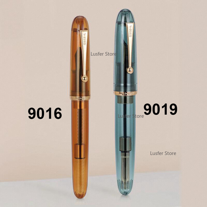 限定ジンハオ 9016 アクリル透明万年筆 No.6 ソルフ - Fountain Pen Calligraphy Flex Nib のレビューと価格