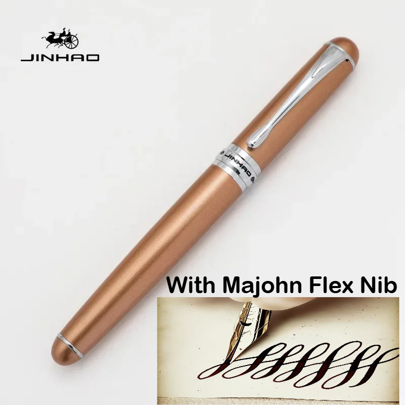 JINHAO X750 万年筆マジョーンフレックスペン先ステ - Fountain Pen Calligraphy Flex Nib のレビューと価格