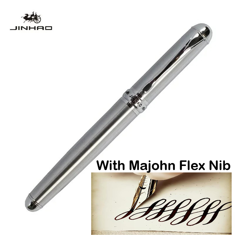 JINHAO X750 万年筆マジョーンフレックスペン先ステ - Fountain Pen Calligraphy Flex Nib のレビューと価格