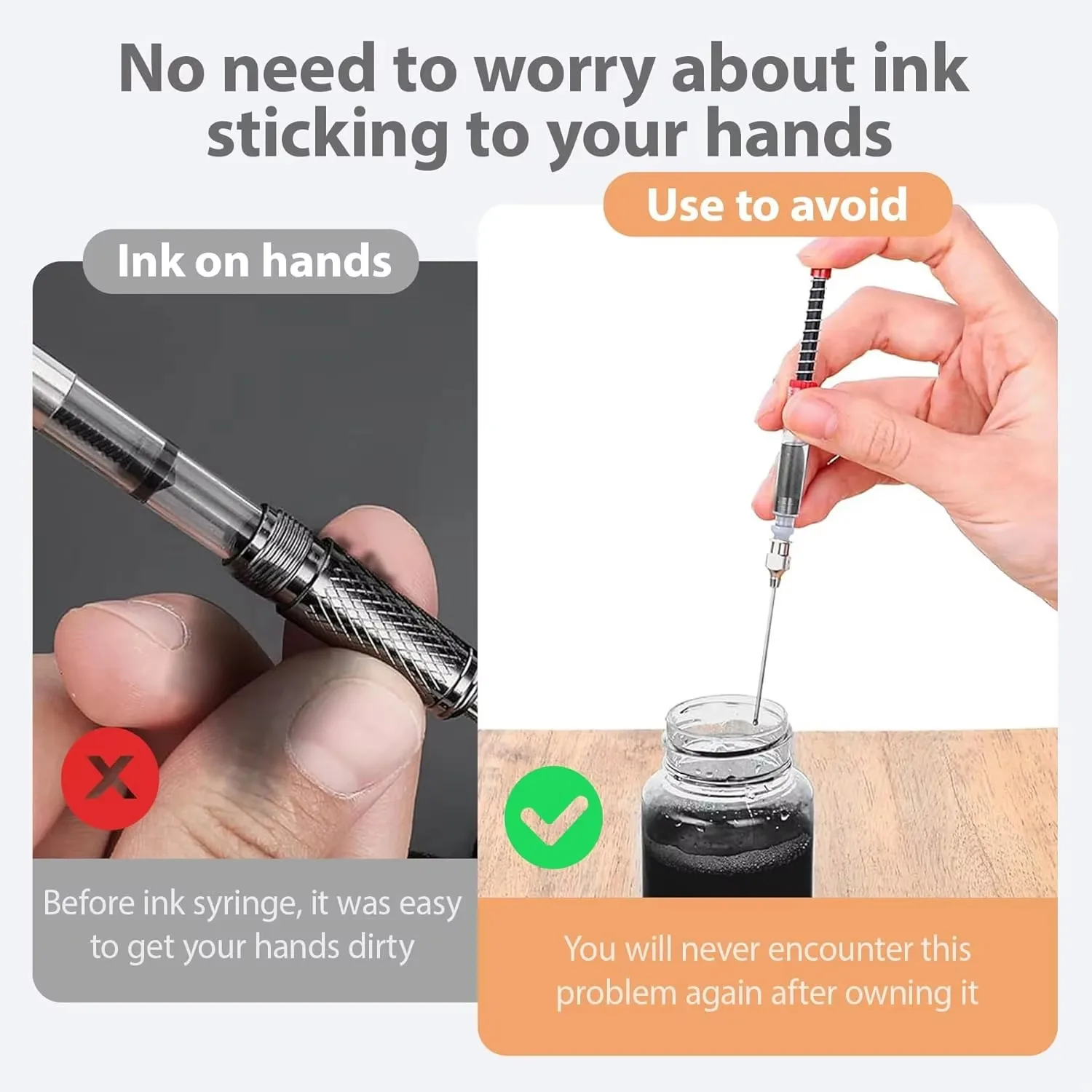 万年筆用インク吸入器、インク吸入シリンジ、吸入装置、吸引ピペ - Fountain Pen Converter Ink Suction のレビューと価格