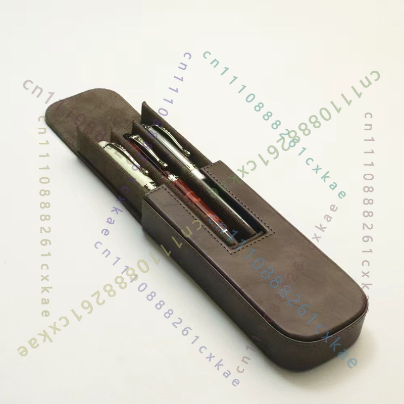 3スロットペン収納ケース、PUレザー製ポータブル耐衝撃性万年 - Leather Fountain Pen Case 3 Slots Pouch のレビューと価格