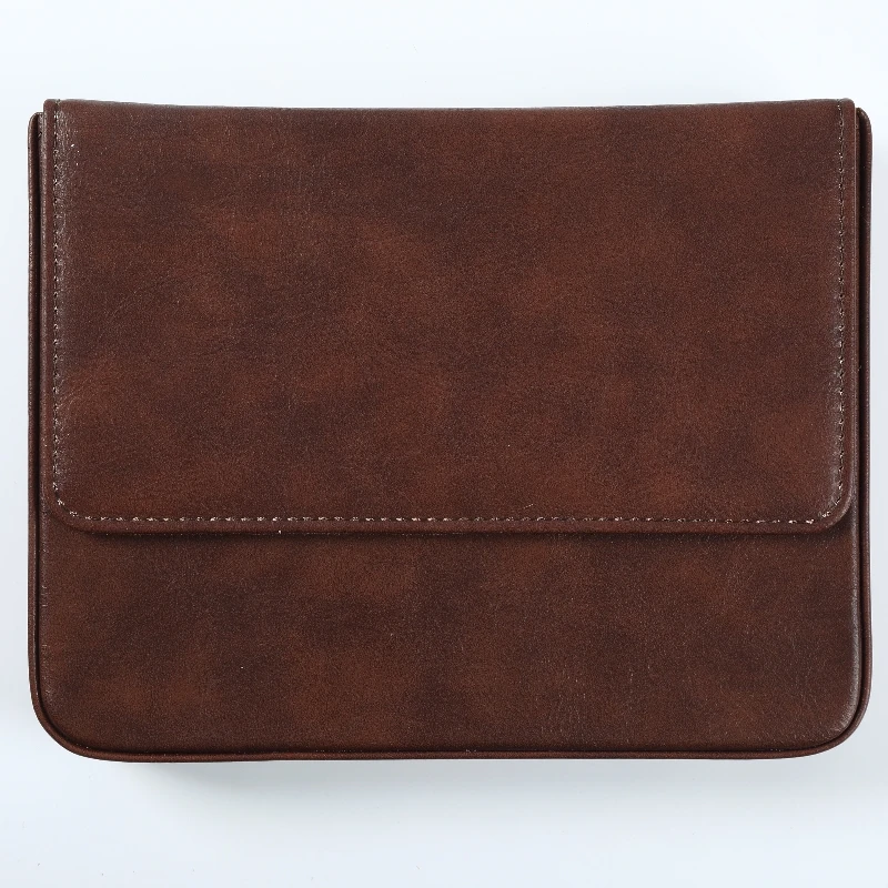 高級PUレザー製、10/6/3個収納可能な万年筆ケース。オフ - Leather Fountain Pen Case 3 Slots Pouch のレビューと価格