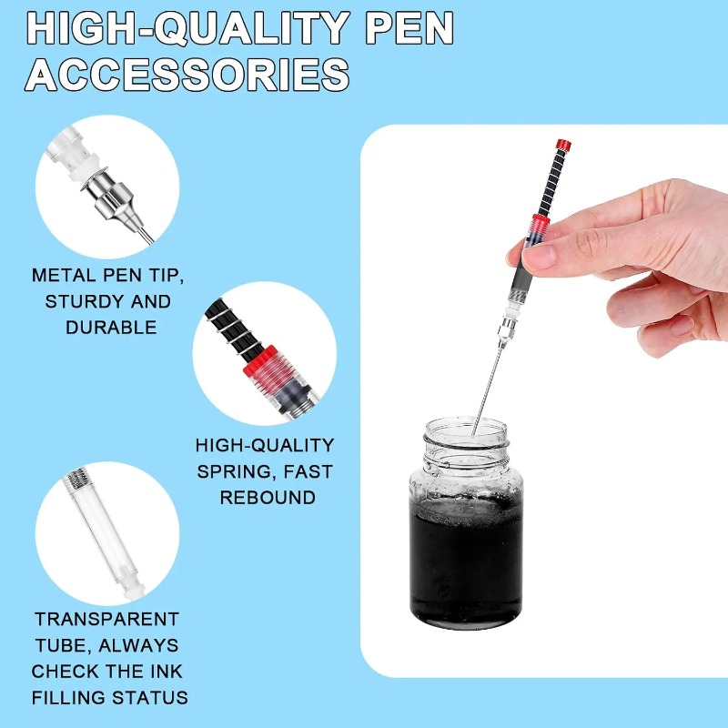 スプリング式プッシュプル万年筆インクコンバーター補助吸盤弾性 - Fountain Pen Converter Ink Suction のレビューと価格