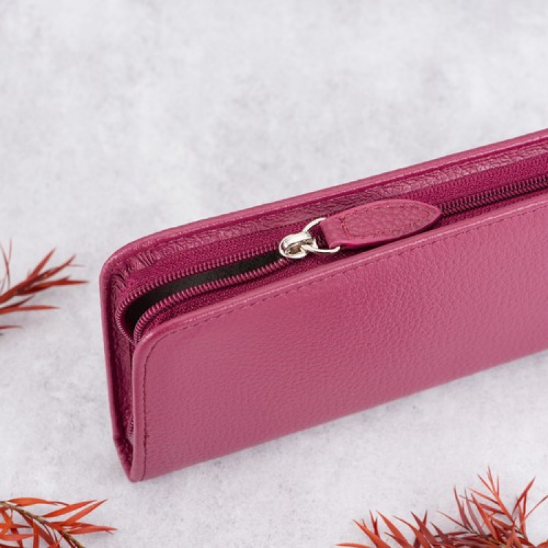 A+ 3スロット本革万年筆ケース、レッドペンホルダーポーチバ - Leather Fountain Pen Case 3 Slots Pouch のレビューと価格