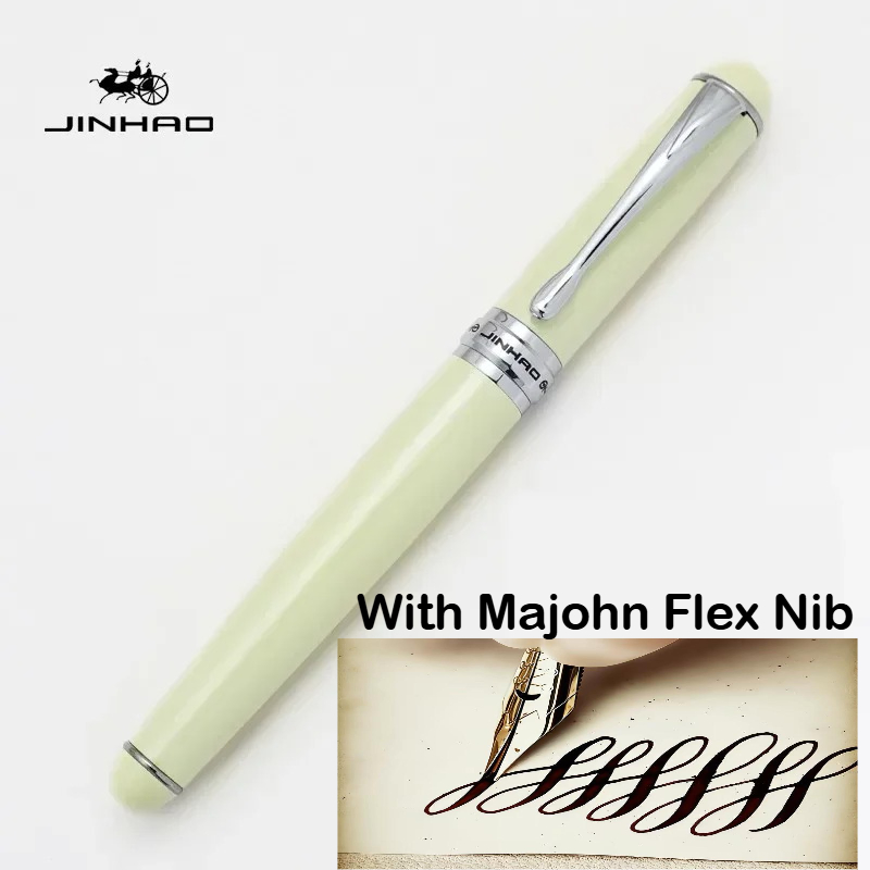 JINHAO X750 万年筆マジョーンフレックスペン先ステ - Fountain Pen Calligraphy Flex Nib のレビューと価格