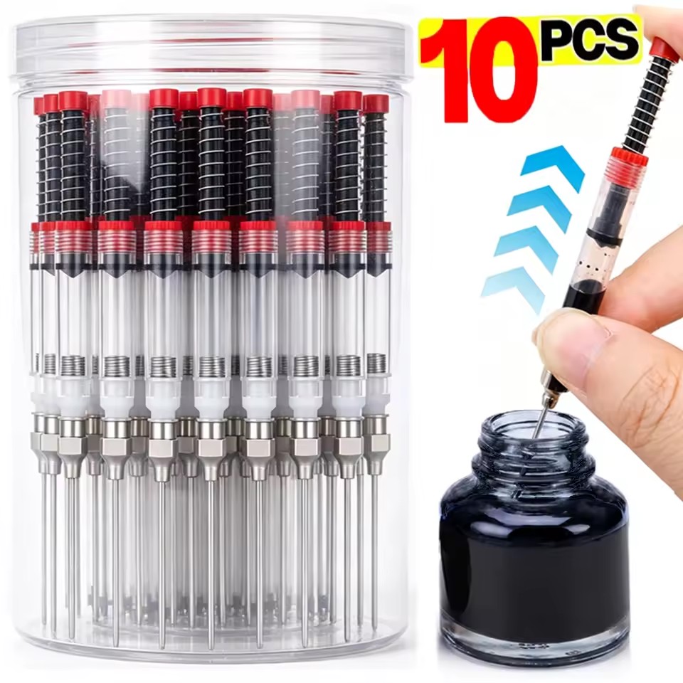 10個入り、万年筆用インク吸入器、吸入シリンジ、吸入装置、オ - Fountain Pen Converter Ink Suction のレビューと価格