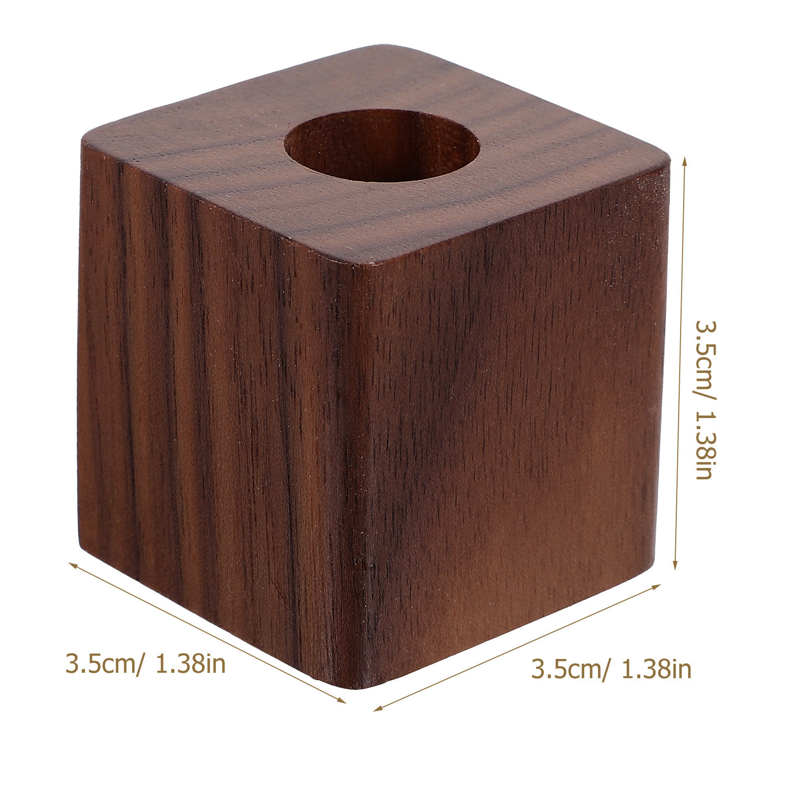ウォールナット材の万年筆スタンド – コンパクトなデスクオー - Wooden Fountain Pen Desk Stand Holder のレビューと価格